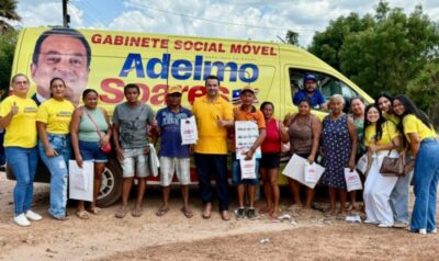 Deputado Adelmo Soares realiza entrega de mais de 500 óculos em ação social