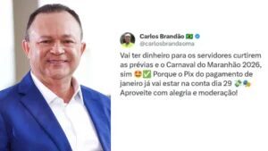 Brandão anuncia pagamento dos servidores estaduais para o dia 29