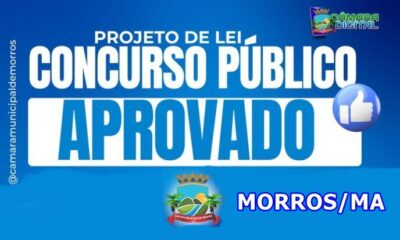 Câmara de vereadores de Morros, aprova em Sessão Extraordinária o Projeto de Lei do prefeito Paraíba