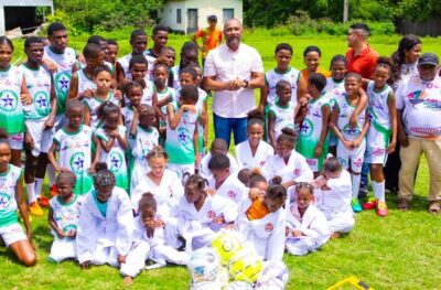 Roberto Costa lança projeto esportivo em quilombo de Bacabal