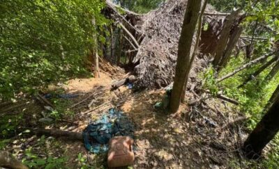 CÃES FAREJADORES INDICAM PASSAGEM DE CRIANÇAS EM CASA ABANDONADA PERTO DE LAGO EM BACABAL