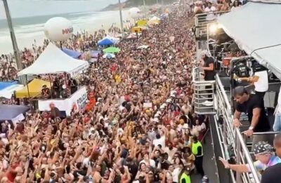 Bell Marques e Léo Foguete arrastam 500 mil pessoas no primeiro fim de semana de pré-carnaval na Litorânea
