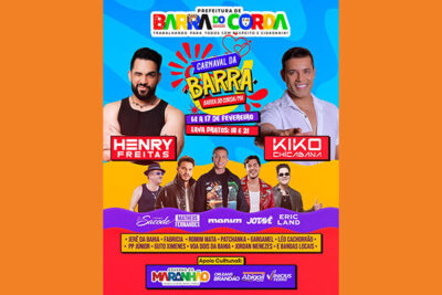 Rigo Teles anuncia grandes atrações no Carnaval em Barra do Corda