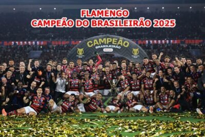 É campeão! Flamengo vence o Ceará e conquista o título do Brasileirão