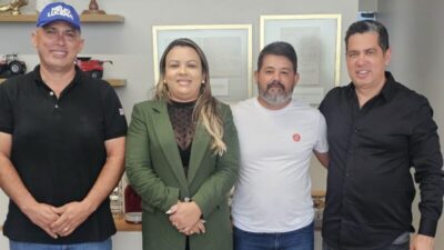 Clara Prado anuncia apoio a Hélio Lucena e reforça articulação política em favor de Timon e do Maranhão