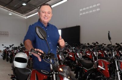 Brandão anuncia duas mil motos a mototaxistas e motofretistas no MA
