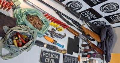 Polícia atua contra comércio ilegal de armas no leste do MA