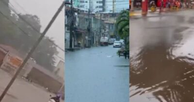 Chuva causa alagamentos e transtornos em São Luís