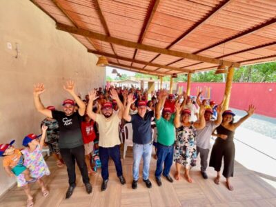 Dudu Diniz participa de encontros em comunidades de São José de Ribamar