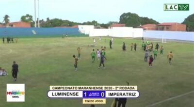 Luminense vence o Imperatriz e mantém 100% de aproveitamento no Maranhense