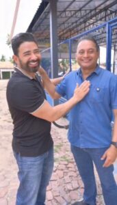 Senador Weverton Rocha reforça compromisso com Peritoró em agenda ao lado do prefeito Dr. Júnior