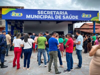 PERITORÓ DÁ UM SALTO HISTÓRICO NA SAÚDE E INAUGURA SECRETARIA MODERNA, INFORMATIZADA E COM ENTREGA DE 400 ÓCULOS À POPULAÇÃO