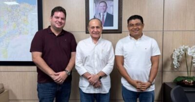 Aparício Bandeira recebe prefeito Aldo Brown e dialoga sobre…