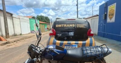 Ação integrada do DMTRANS e Guarda Municipal resulta na apreensão de veículo roubado em Matões