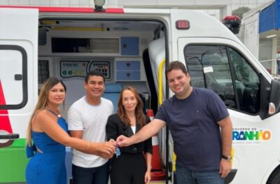 Prefeito Gilson junto com o Deputado Segundo em parceria com o Governo do Maranhão conquistaram mais uma Ambulância para Presidente Sarney