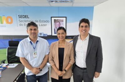 Presidente da Federação Maranhense de Ginástica visitou a SEDEL para tratar de evento nacional no Maranhão