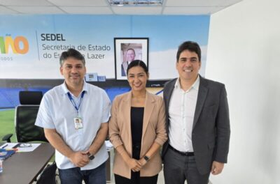 SEDEL RECEBE PRESIDENTE DA FEDERAÇÃO MARANHENSE DE GINÁSTICA E DISCUTE REALIZAÇÃO DE EVENTO NACIONAL NO MARANHÃO