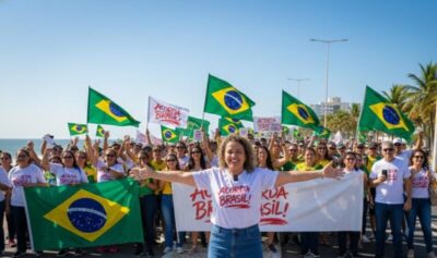 Deputada Mical Damasceno convoca apoiadores para a caminhada “Acorda Brasil, Acorda Maranhão” neste domingo