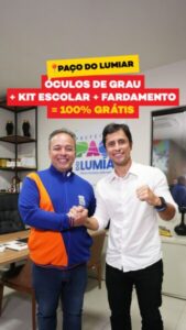 Fred Campos e Duarte Júnior lançam iniciativa para fortalecer educação em Paço do Lumiar