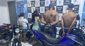 Polícia Civil prende 4 pessoas suspeitas de tráfico interestadual de drogas