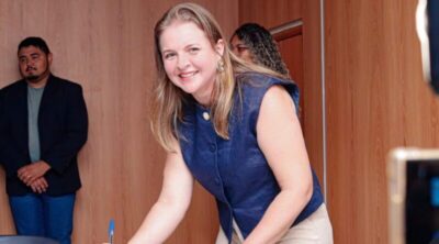 Prefeita interina Débora Heilmann Mesquita enfrenta crise na saúde em São Benedito do Rio Preto