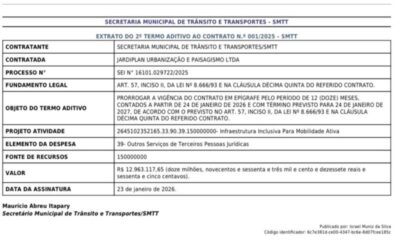 SMTT vai gastar quase R$ 13 milhões com paisagismo