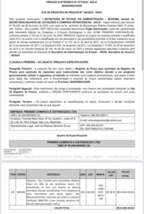 Secretaria comandada por Guilberth Garcês contrata empresa de artigos de papelaria para fornecer até 300 mil capacetes em contrato de R$ 29,4 milhões