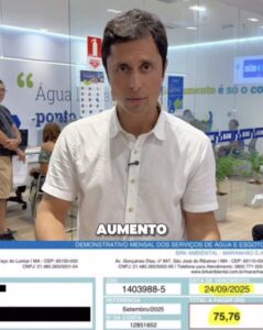 Duarte Jr denuncia aumento abusivo nas contas de água e esgoto…