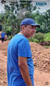 Prefeito JÚNIOR , segue a pegada de 2025, em 2026 a todo vapor, obras e serviços para Itaipava do Grajaú.