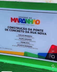 Em Gonçalves Dias, Secretário ORLEANS , Vinicius Ferro e a Prefeita SUANE DIAS, realizam entregas importantes.