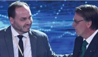 Carlos Bolsonaro diz que queda de Jair Bolsonaro na PF pode ter sido causada por “possível pesadelo”