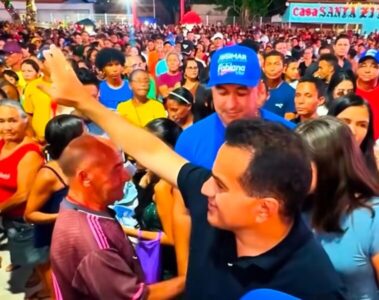 Josimar Maranhãozinho, uma das maiores lideranças políticas do Maranhão, é recebido por multidão em Carutapera