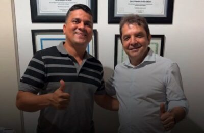 Pré-candidato Hilton Gonçalo recebe apoio de Wener Araújo no sul do Maranhão