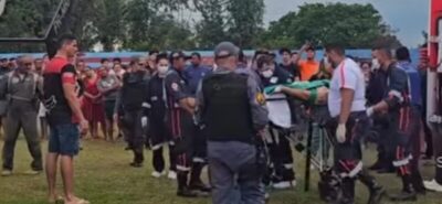 Sargento da PM é resgatado pelo CTA após ser baleado durante operação em Bom Jardim/MA