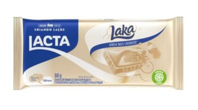 Anvisa manda recolher lote de chocolate Laka por erro de rotulagem