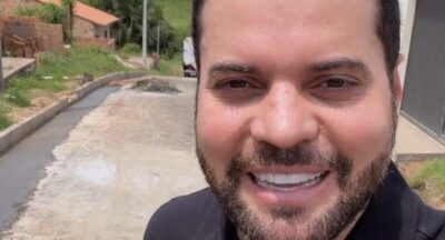 Prefeito Deibson Balé anuncia chegada do asfalto no Loteamento São Tomás