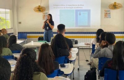 IEL-MA participa de acolhimento com novos estagiários da SEMED