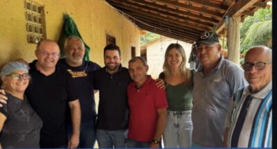 Proximidade e diálogo marcam visita do prefeito Deibson Balé e do vice-prefeito Dr. Alex ao povoado Açude Velho