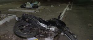 Perseguição policial termina em acidente e apreensão no Canto da Fabril, em São Luís