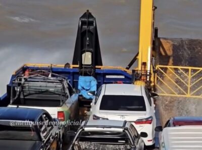 Passageiros terão de viajar fora de veículos durante travessia de ferry no Maranhão