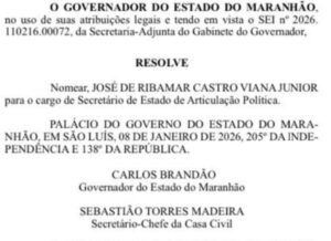 Júnior Viana assume a Secretaria de Articulação Política