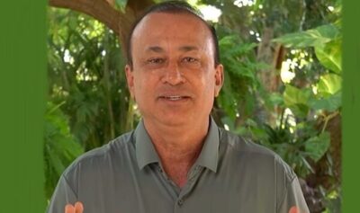 Ex presidente do MDB no Maranhão, Dr. Marcus Brandão, faz agradecimento aos participantes da convenção do MDB