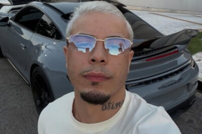 MC Tuto faz desabafo após caso de atropelamento. Leia