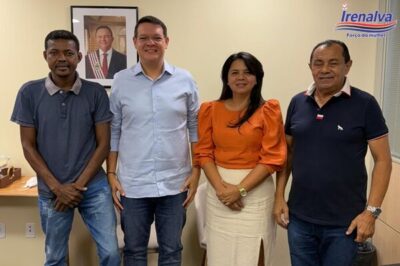 Vice prefeito de Presidente Juscelino Santana, se une ao grupo do ex prefeito Afonso Celso e Irenalva Teixeira