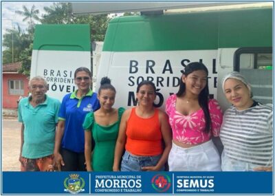 Prefeitura de Morros, avisa que segue realizando semanalmente ações de saúde bucal