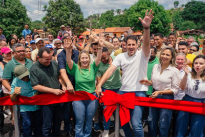 Orleans Brandão entrega obras do governo em Gonçalves Dias