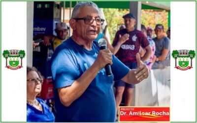 Prefeito Dr. Amilcar visita povoado Jabuti e conversa com liderança e moradores