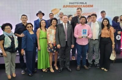 Prefeito Raimundo Lidio, recebeu o título Prefeito da Educação “Selo Prata”