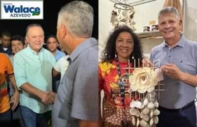 Prefeito Walace Azevedo, participou da abertura oficial da 4ª Feira Nordestina da Agricultura Familiar e da 3ª Feira Maranhense da Agricultura Familiar