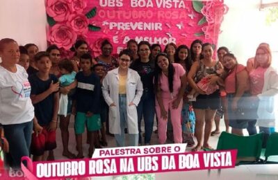 Prefeitura de Barreirinhas, inicia “Outubro Rosa” e alerta sobre o câncer de mama